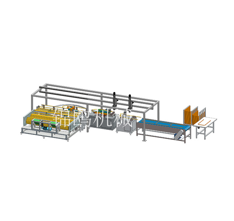 拉萨JOM-G003圆管铁梯自动生产线
